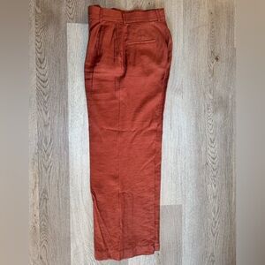 Zara Woman Burnt Orange Chinos